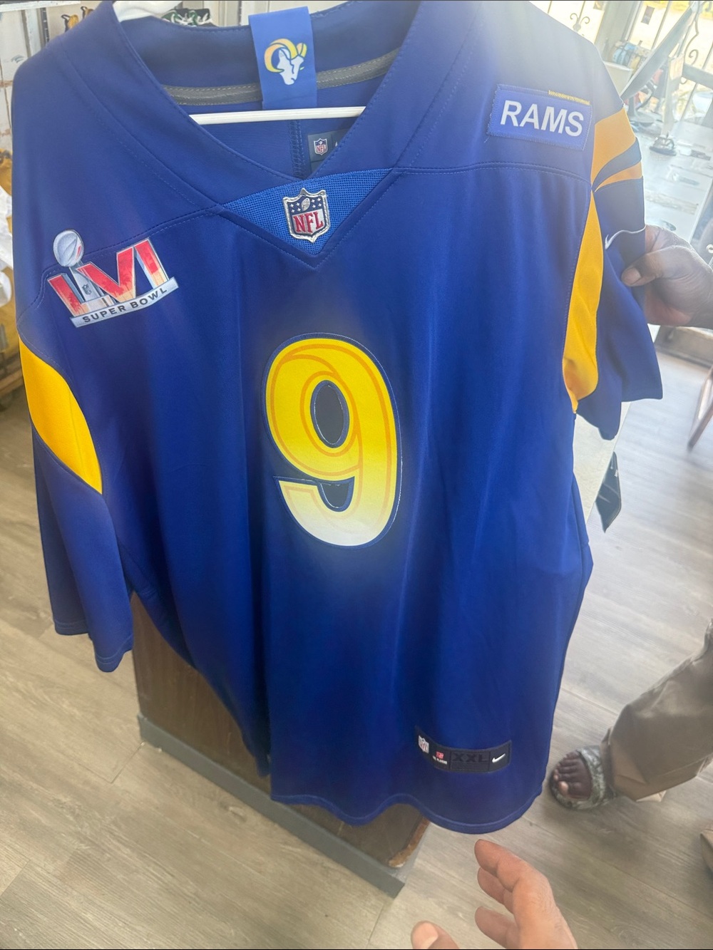Nike Los Angeles Rams #9 Stafford Jersey